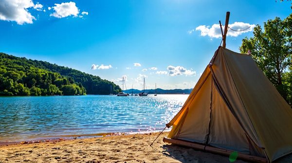Rafraîchissez-vous : top campings au bord de l'eau en france!